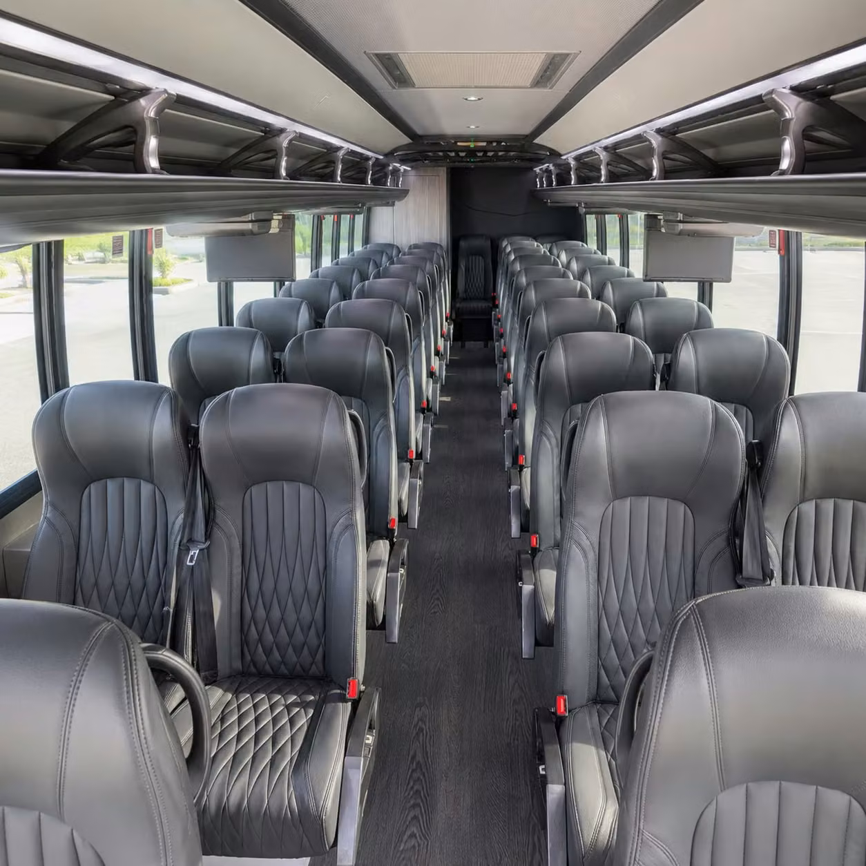30 passenger minibus inside