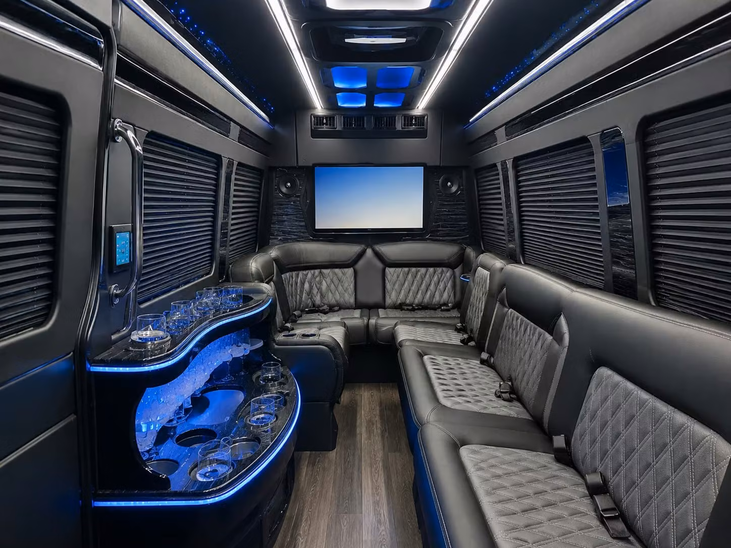 bus rental options for high point trips
