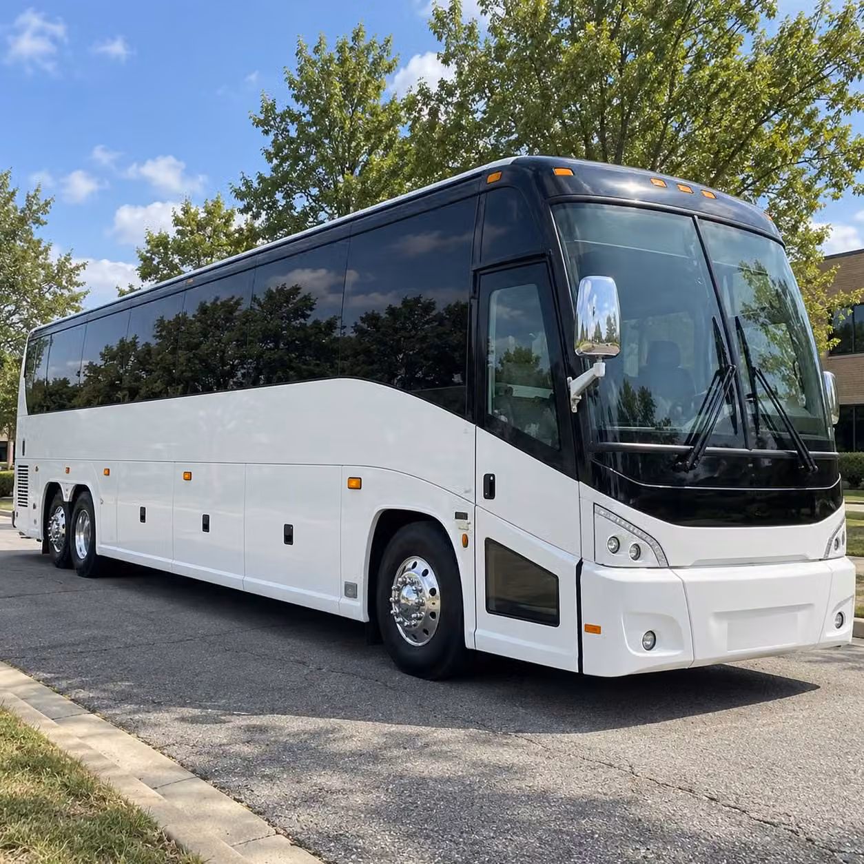 field trip bus rentals for high point university campus visits and academic events