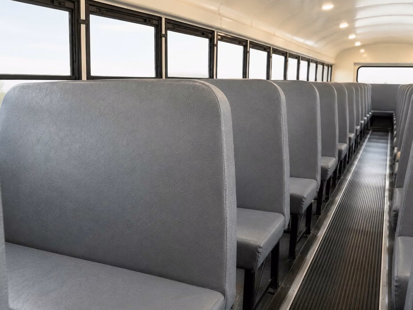 school bus interior